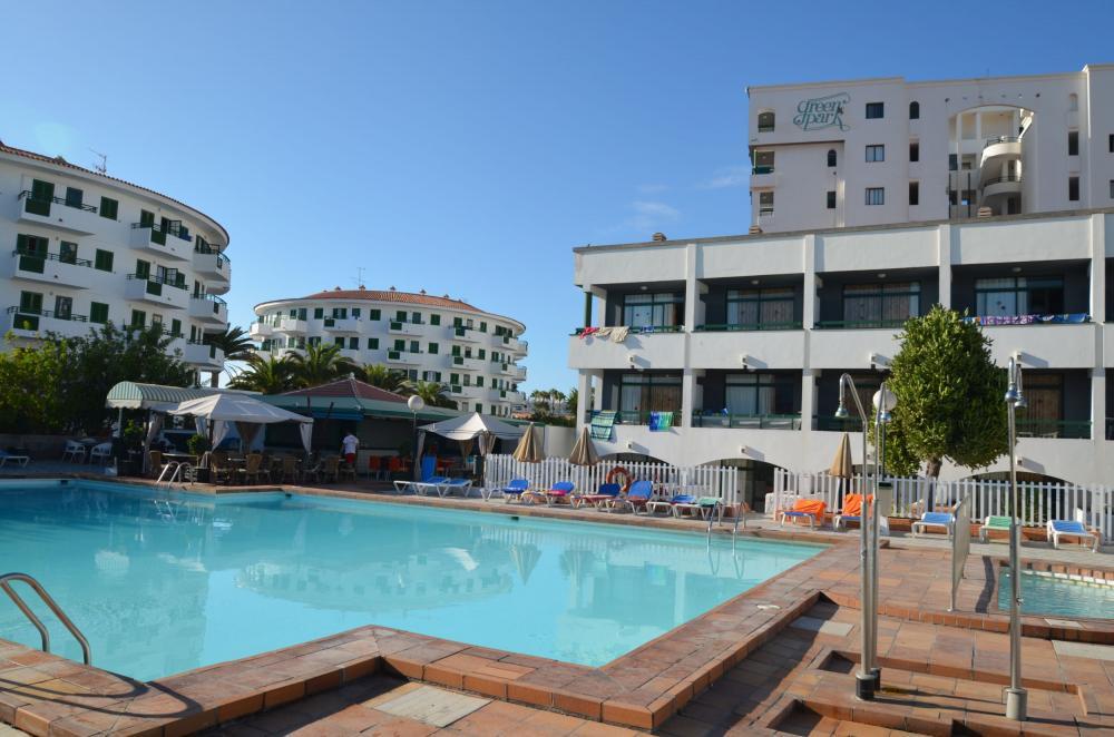 Apartamentos Green Park Playa del Inglés Eksteriør billede